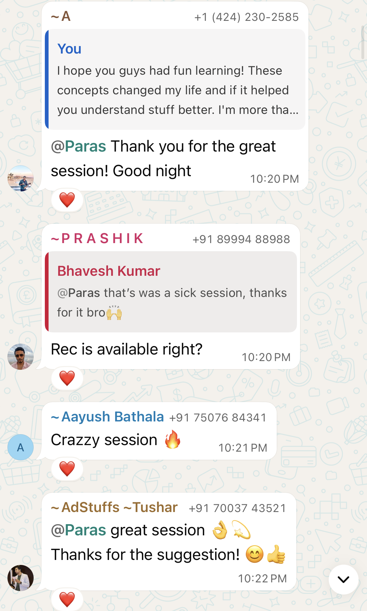 Priya, Founder